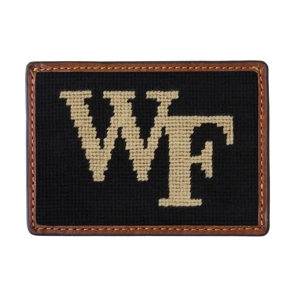 Smathers and Branson Wake Forest Needlepoint Credit Card Wallet 