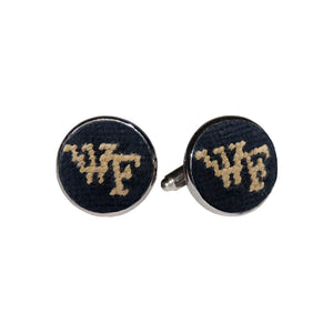 Smathers and Branson Wake Forest Cufflinks Black