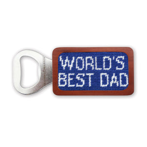 Smathers and Branson World's Best Dad Bottle Opener Royal