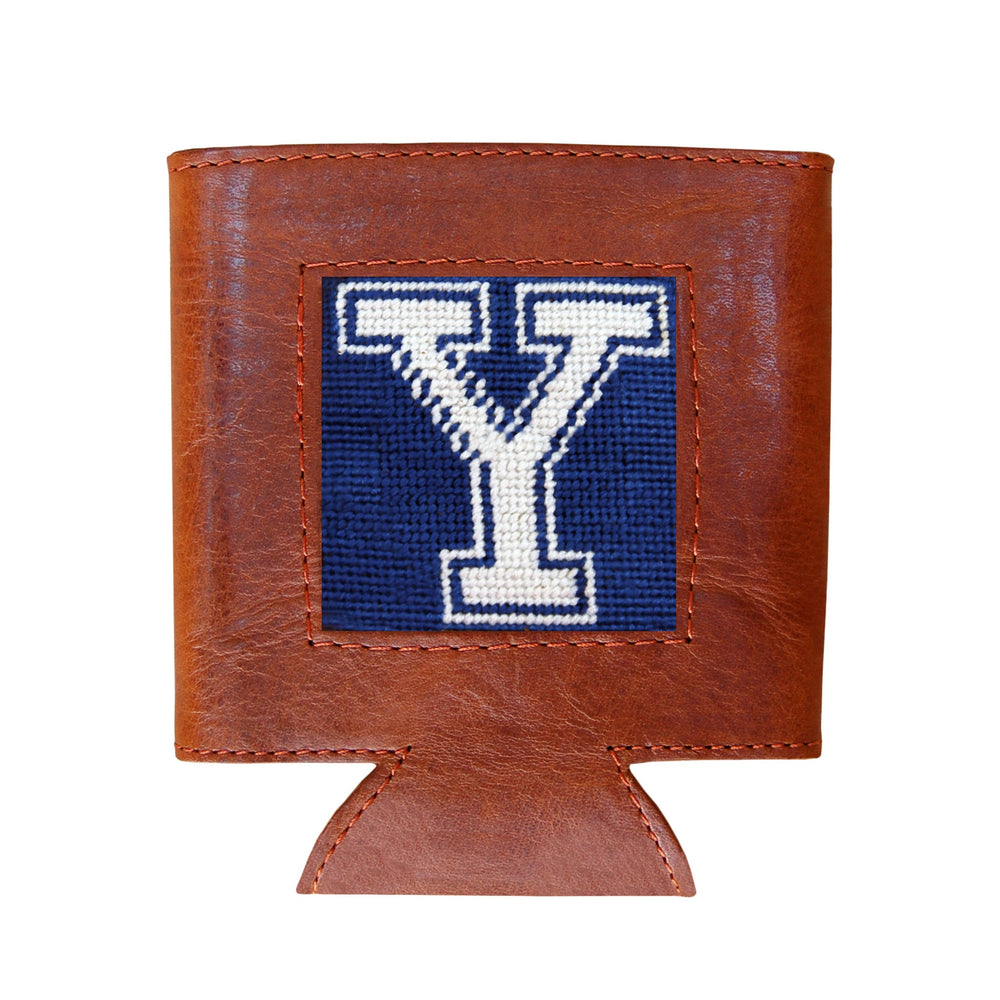 Smathers and Branson Yale Needlepoint Can Cooler  