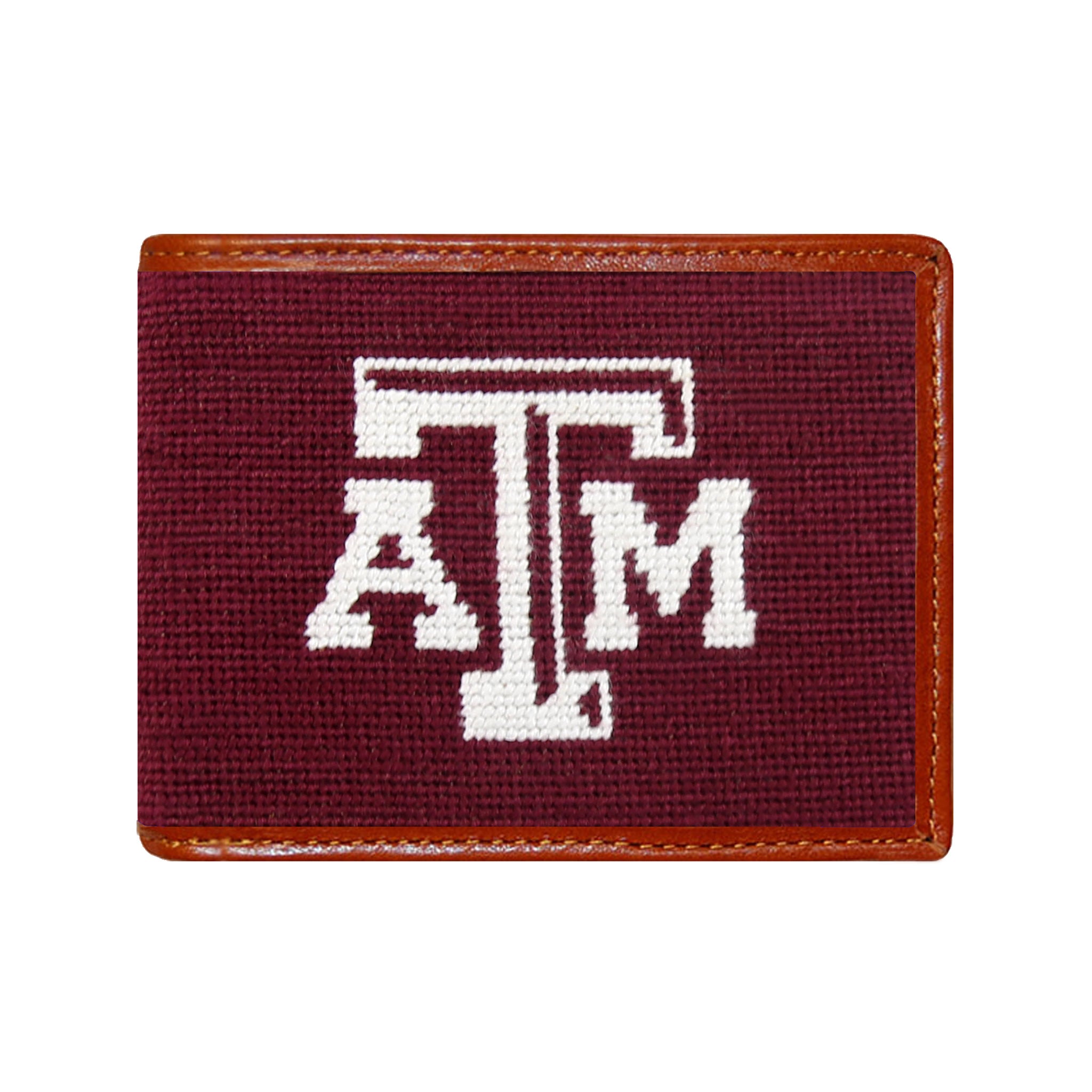 Smathers and Branson Texas A&M Wallet Maroon