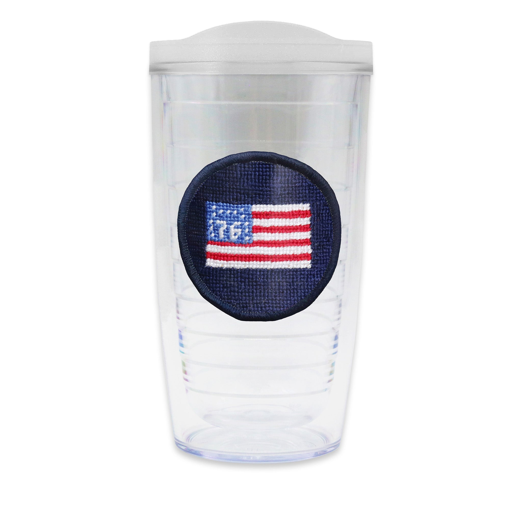 76 Flag Tumbler with Lid