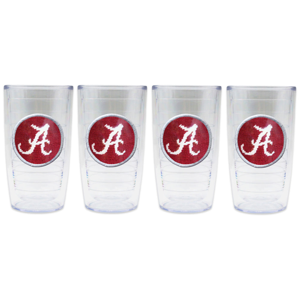 Alabama Tervis Tumbler (Garnet) (White Edge)