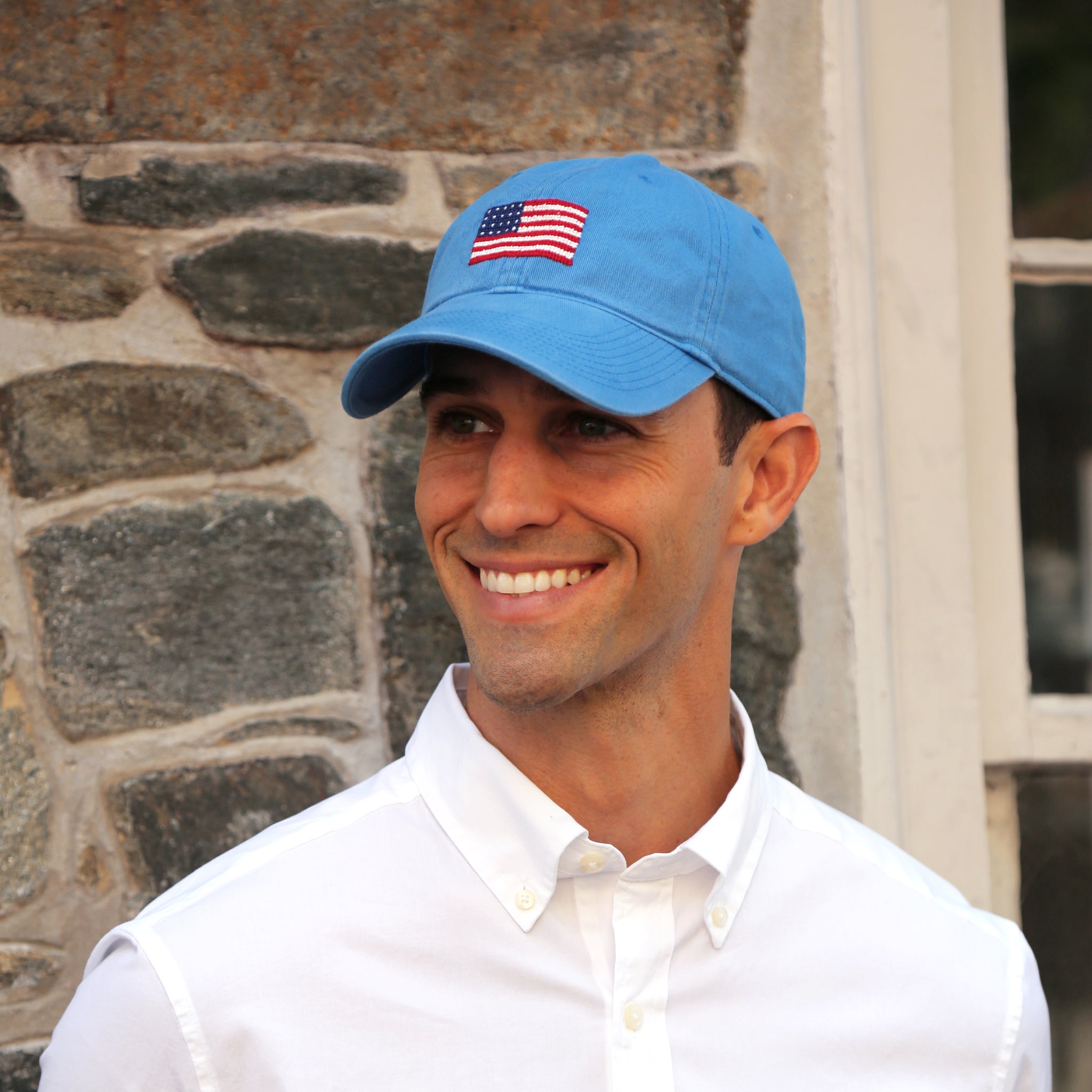 American Flag Hat (Royal)
