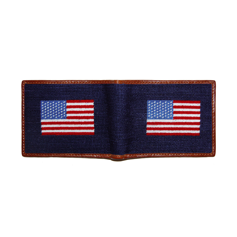 American Flag Wallet (Dark Navy)