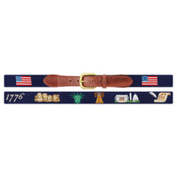 Smathers and Branson AmericanHistory LowRes Dark Navy Belt, secondary view