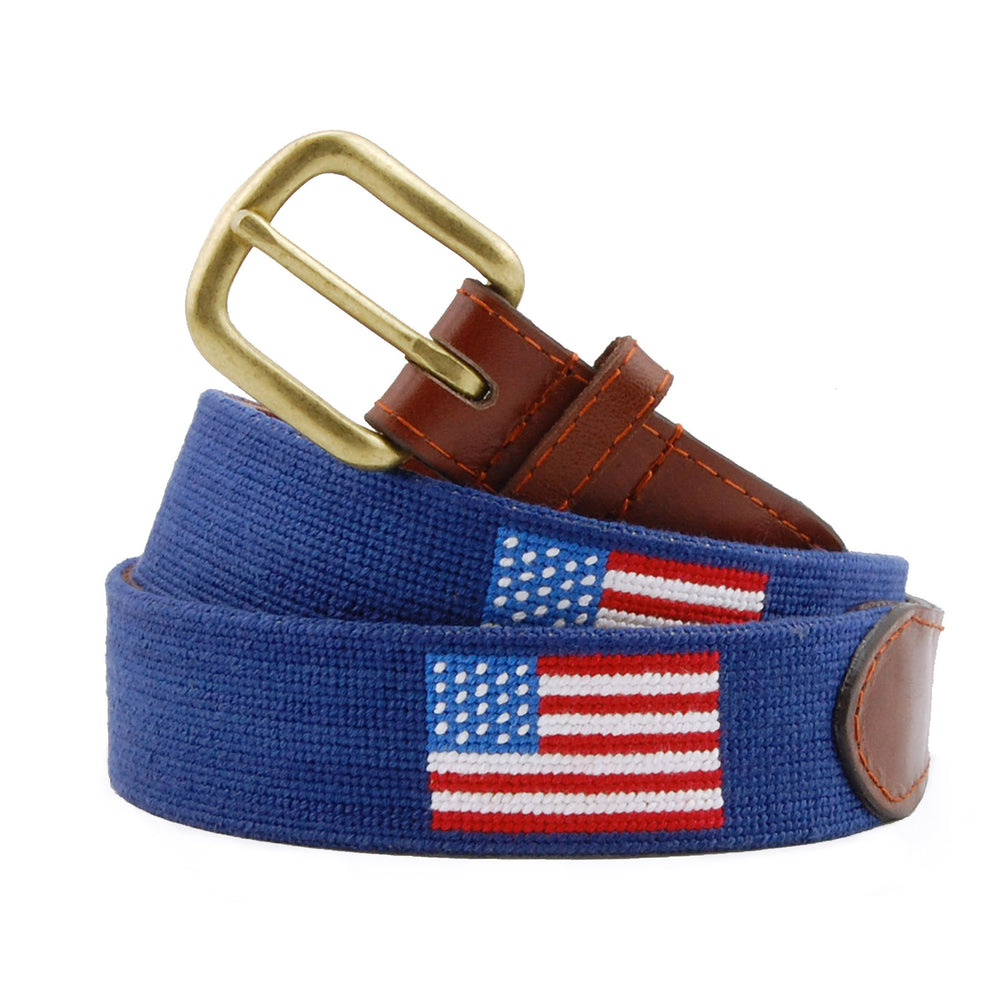 American Flag Belt (Classic Navy)