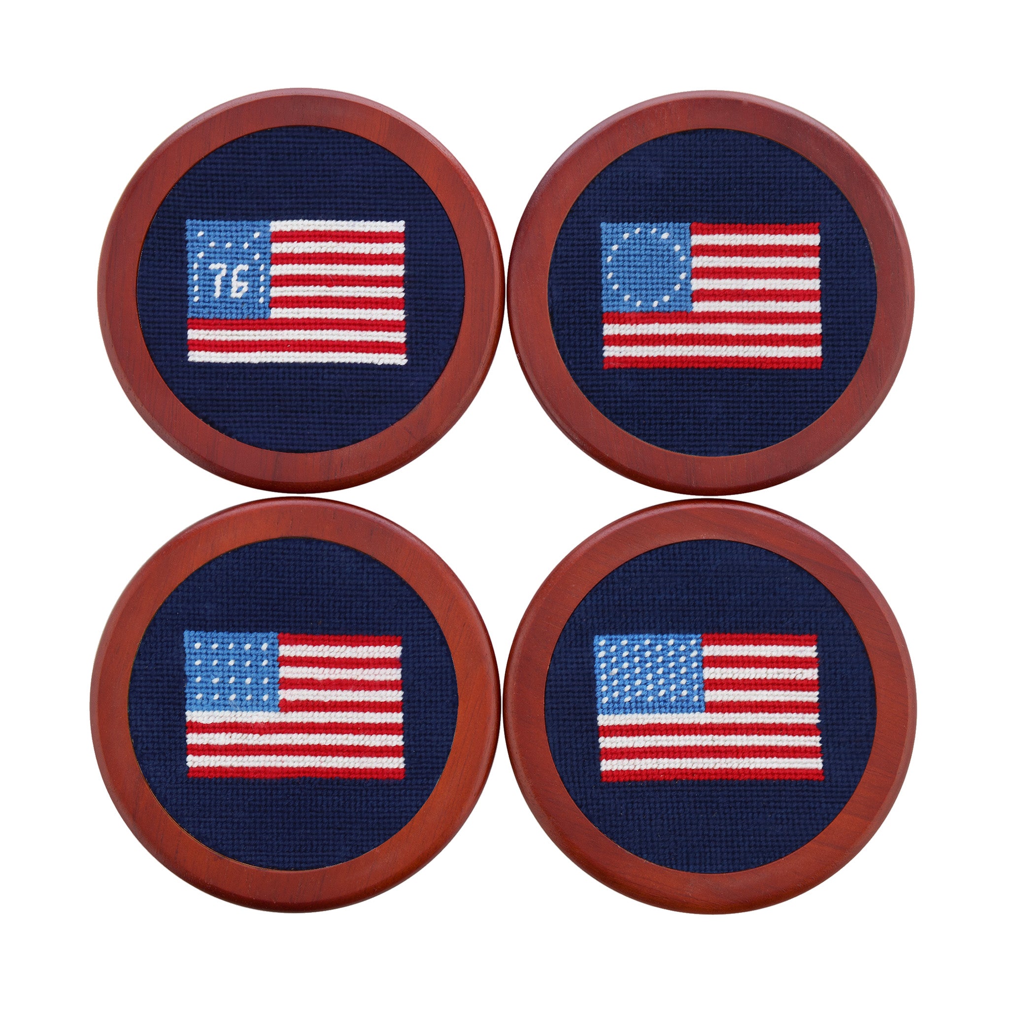 American Flag Coasters