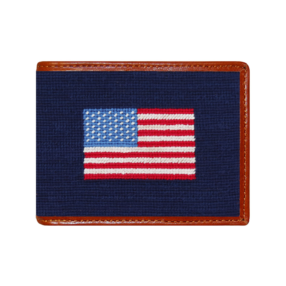 American Flag Wallet (Dark Navy)