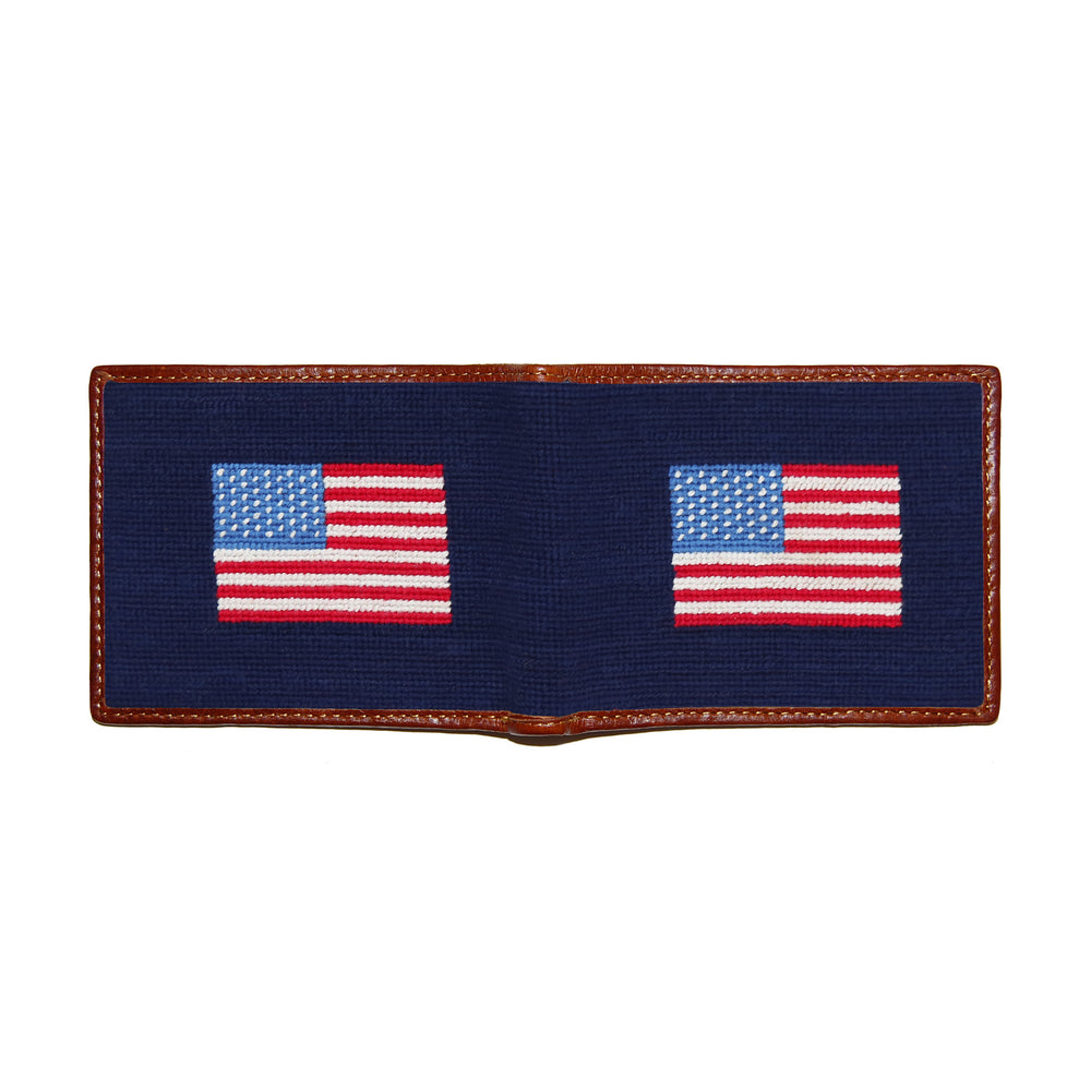 American Flag Wallet (Dark Navy)