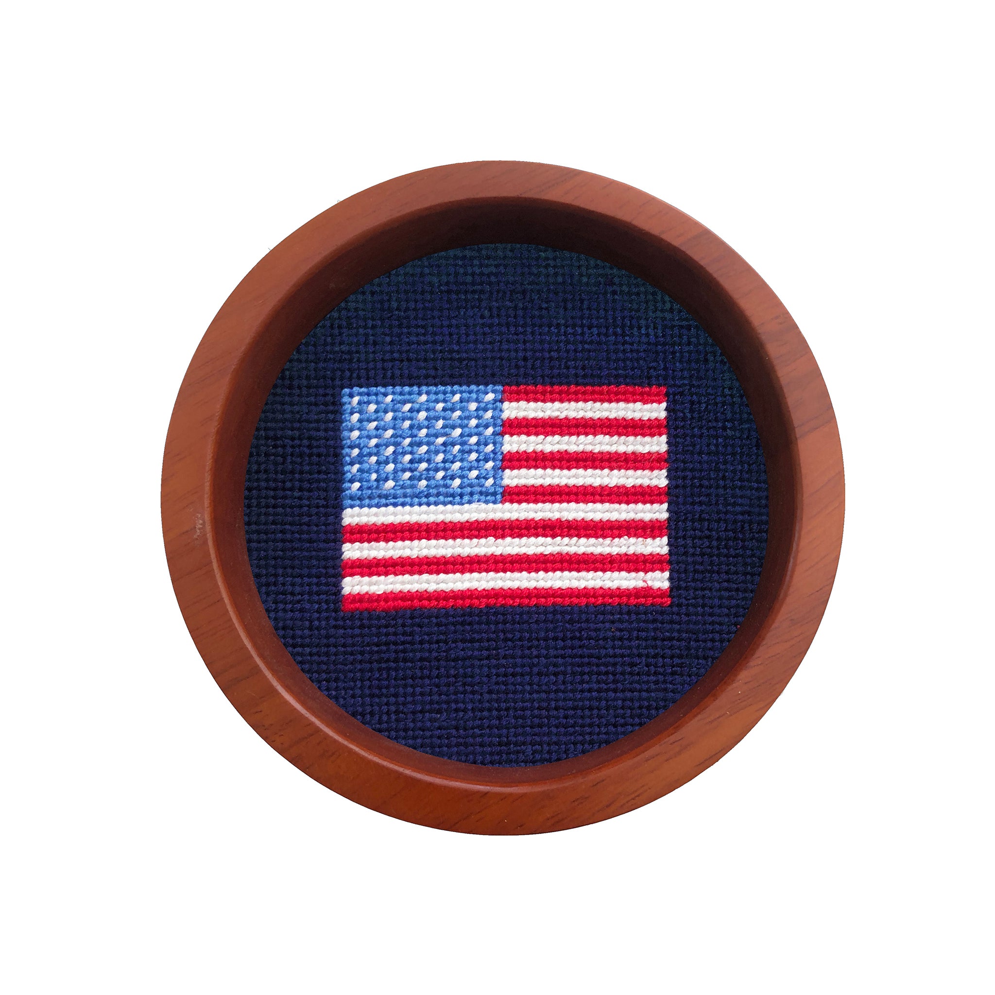 American Flag Wine Bottle Coaster