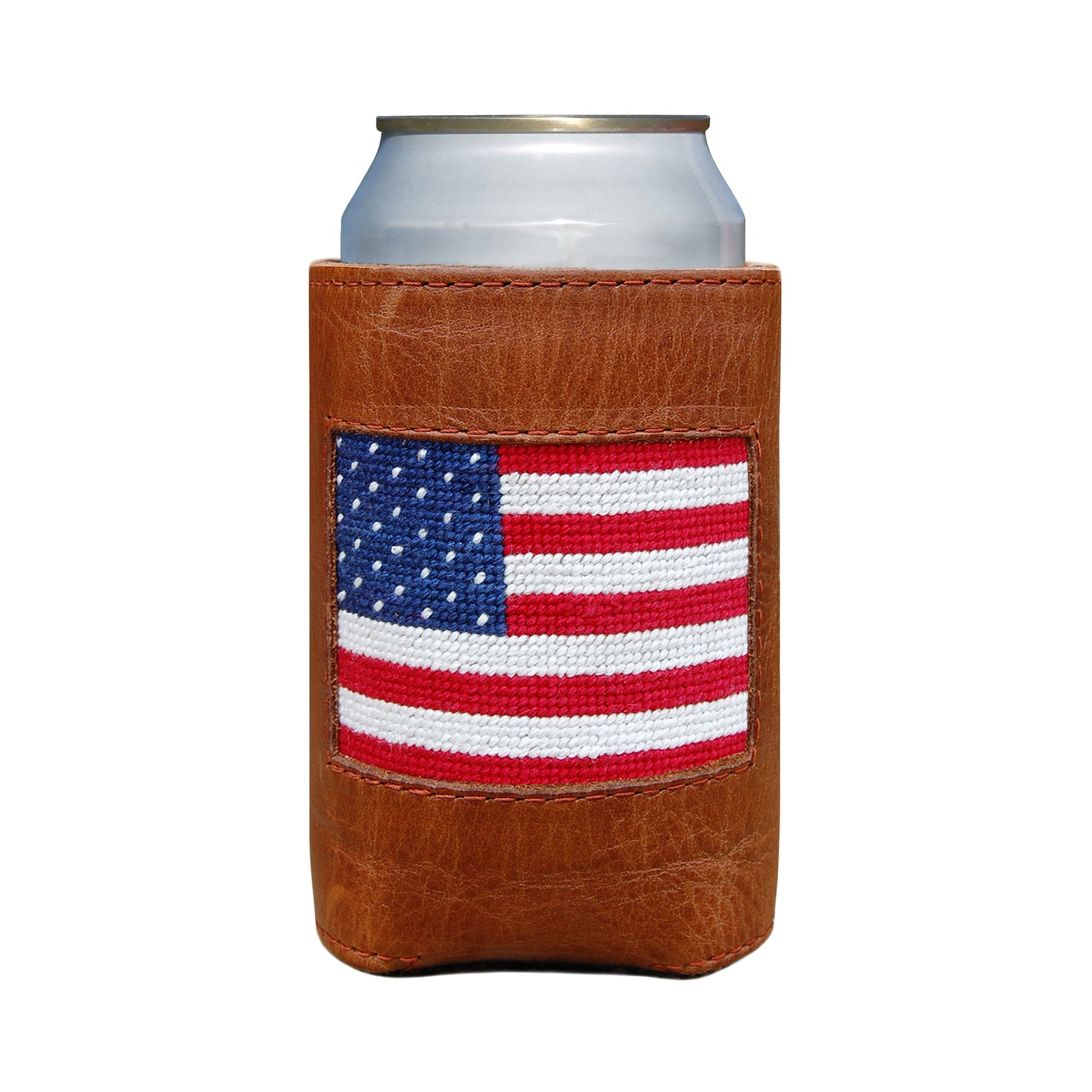 Smathers & Branson Leather Coozie