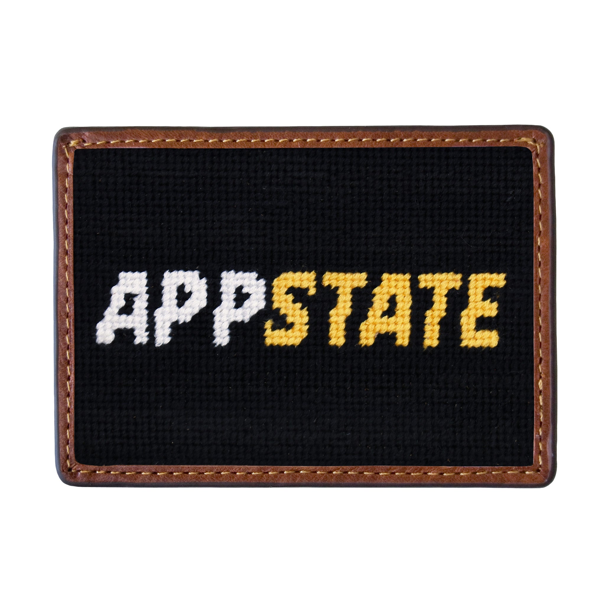 Appalachian State Text Card Wallet (Black)