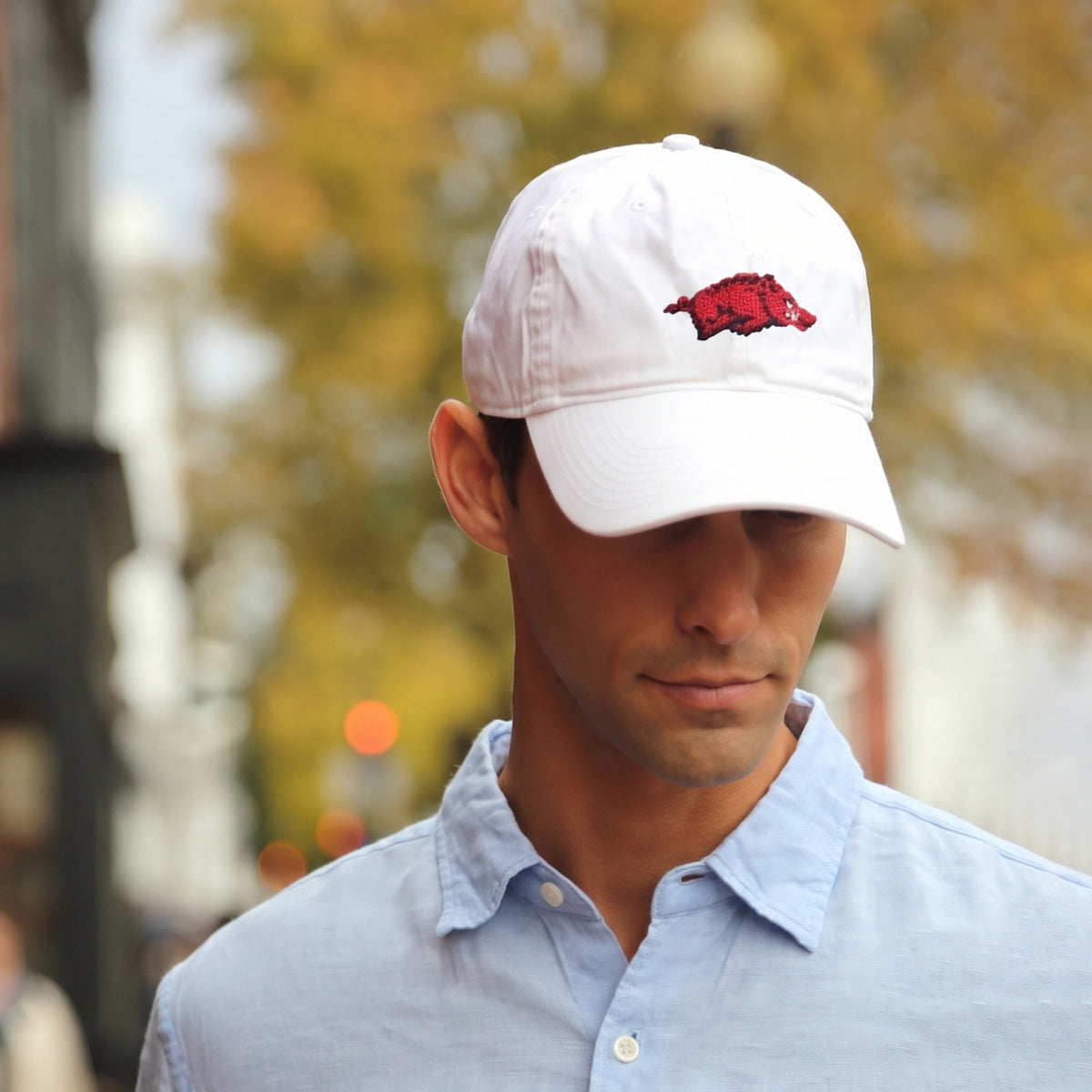 Arkansas Hat (White)