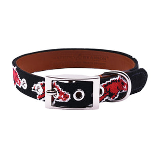 Arkansas Dog Collar (Black)