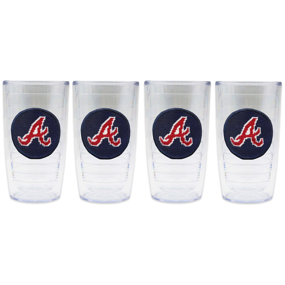 Atlanta Braves Tervis Tumbler (Dark Navy) (Navy Edge)