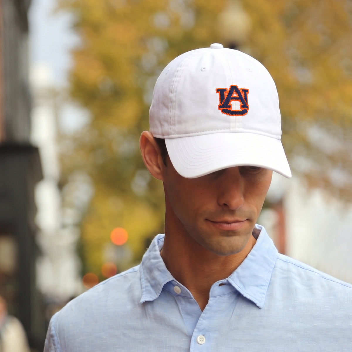 Auburn Hat (White)