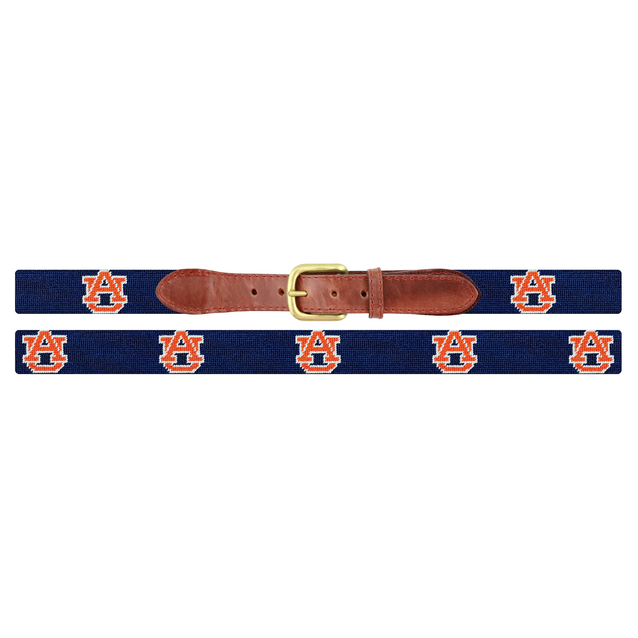 Auburn Needlepoint Belt (Dark Navy) – Smathers & Branson