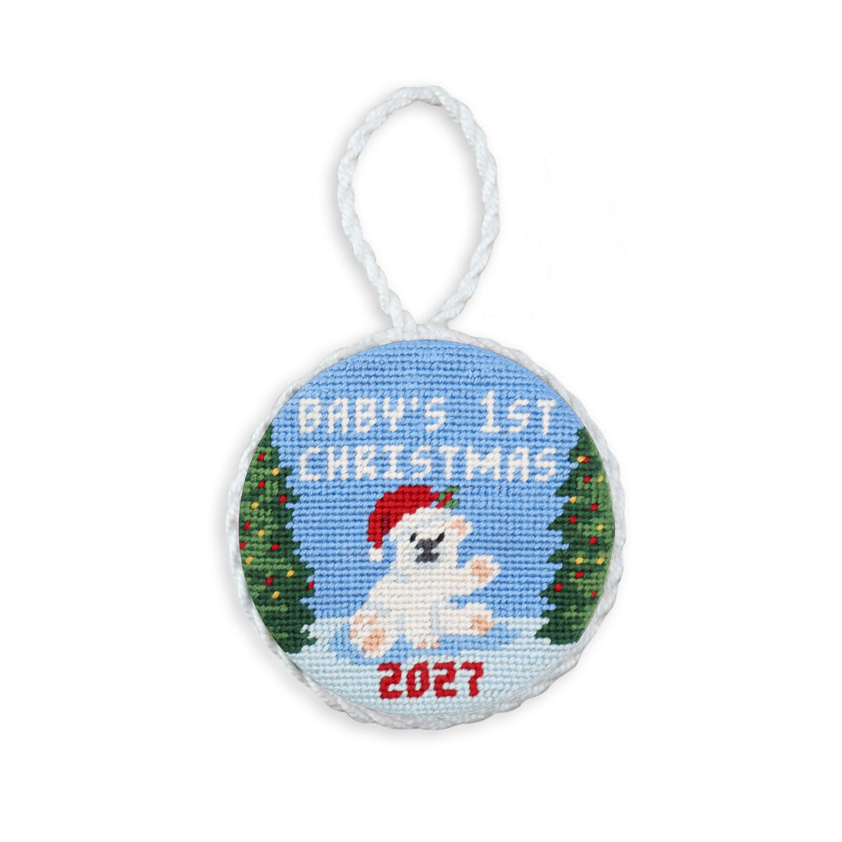 Baby's 1st Christmas Polar Bear 2027 Ornament