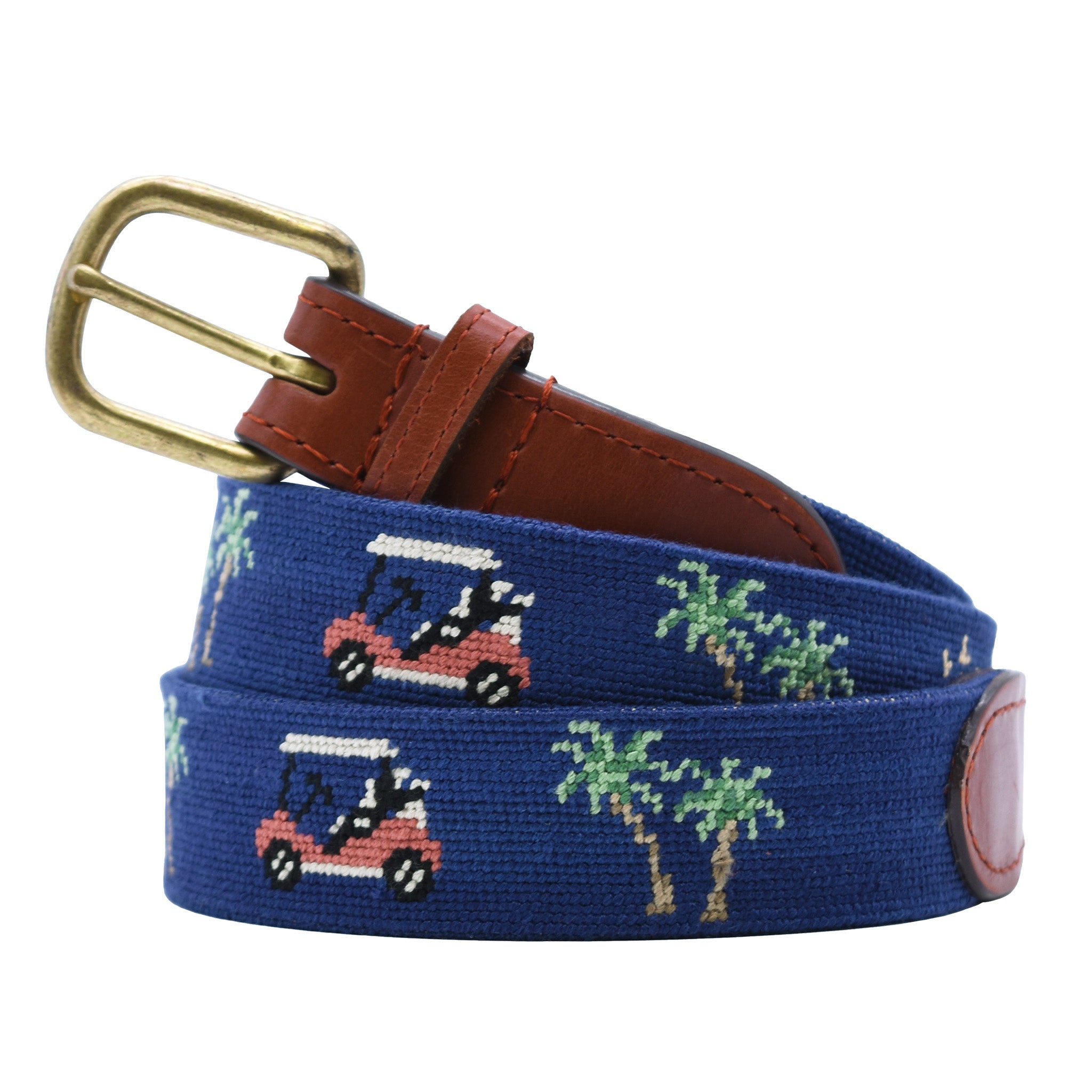 Beachy Golf Belt (Classic Navy)