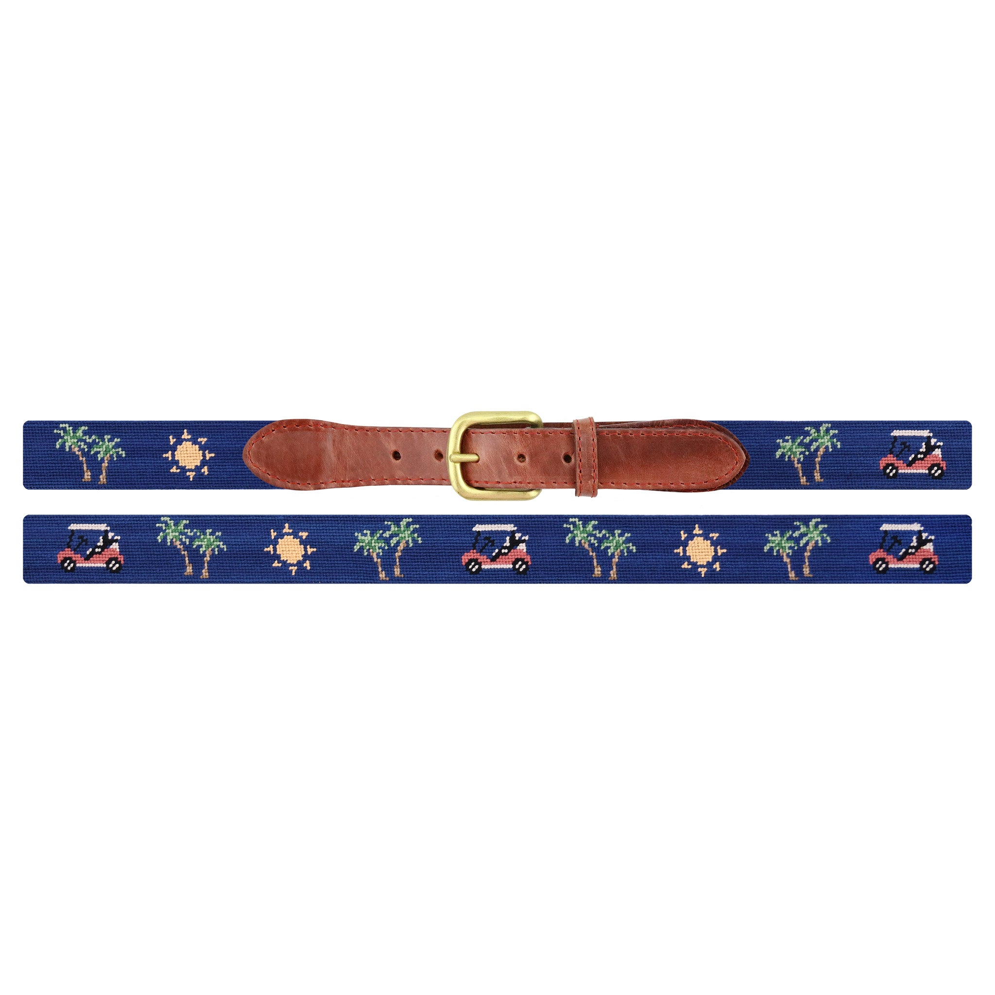 Beachy Golf Belt (Classic Navy)