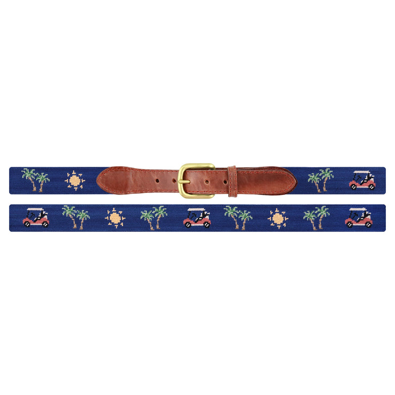 Beachy Golf Belt (Classic Navy)