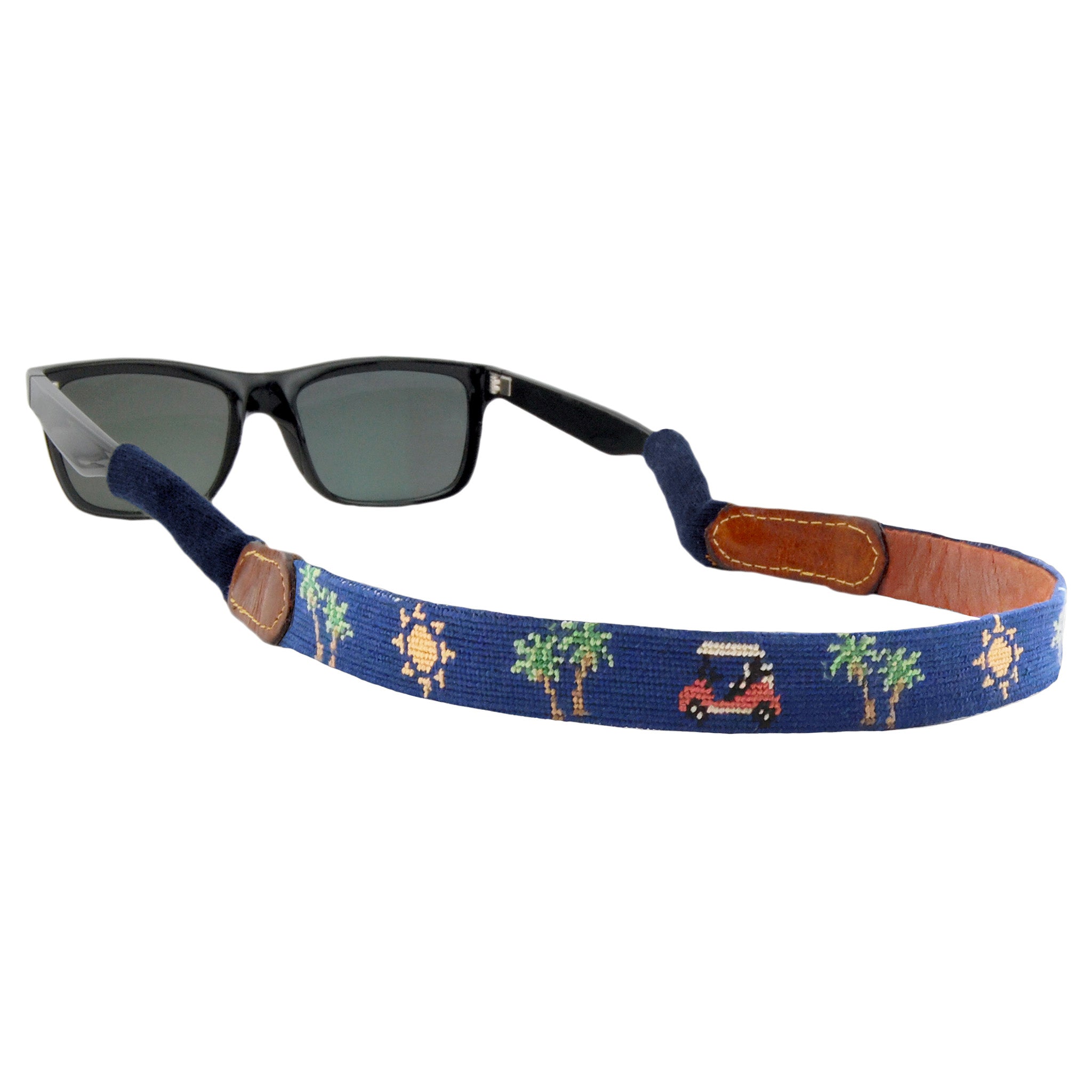 Beachy Golf Sunglass Strap (Classic Navy)