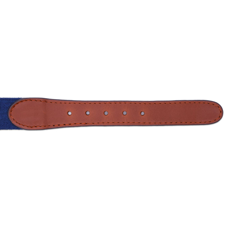Notre Dame Needlepoint Belt Smathers & Branson Notre Dame Needlepoint Belt Smathers & Branson