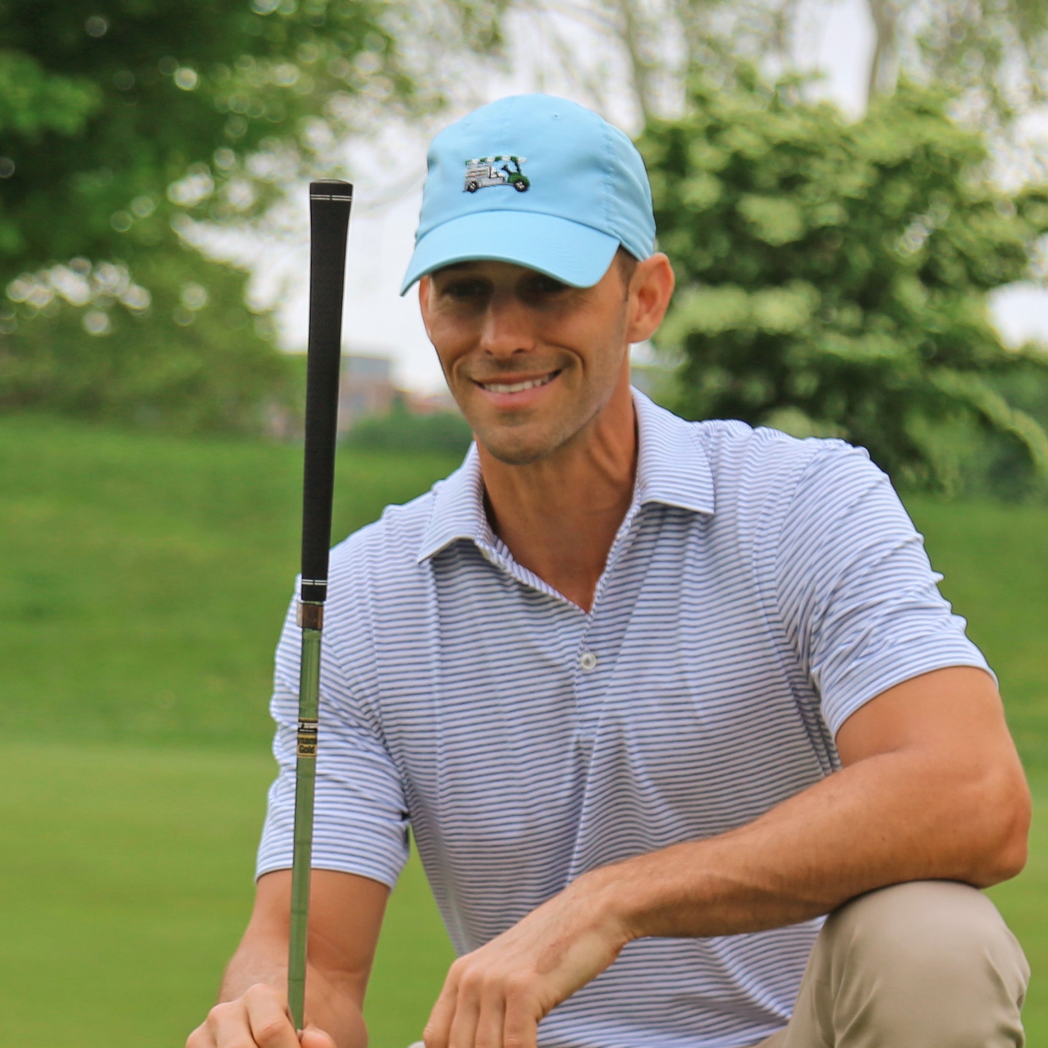 Beverage Cart Performance Hat (Sky Blue)
