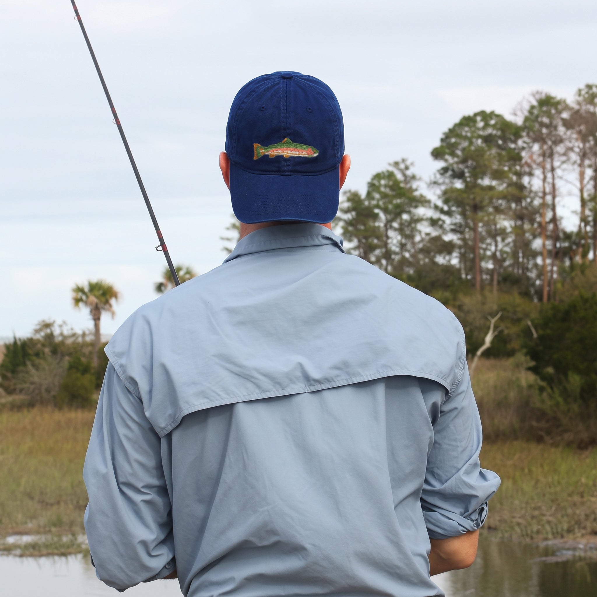Big Trout Hat (Navy)