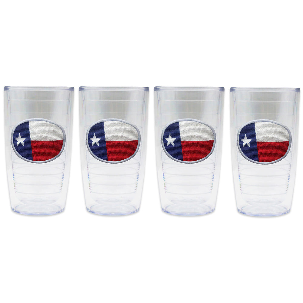 Big Texas Flag Tervis Tumbler (White Edge)