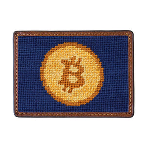 Bitcoin Card Wallet (Classic Navy)