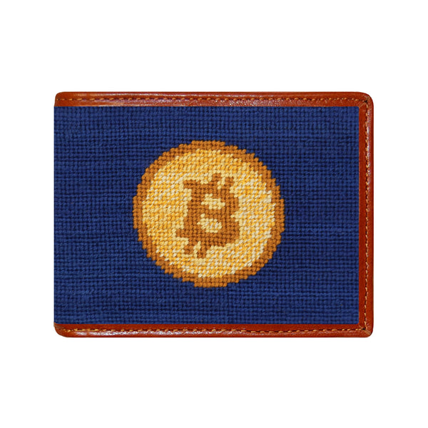 St. Louis Blues Needlepoint Bi-Fold Wallet at Smathers and Branson