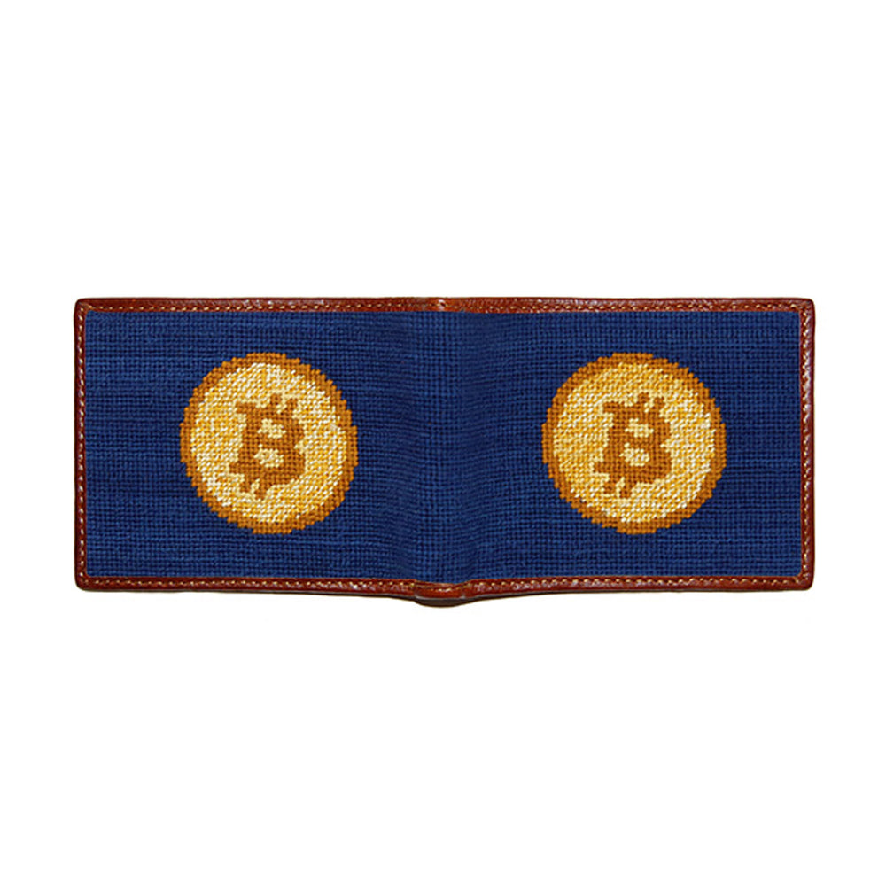 Bitcoin Wallet (Classic Navy)