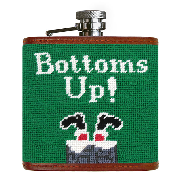 Bottoms Up Flask (Light Emerald) (Final Sale)