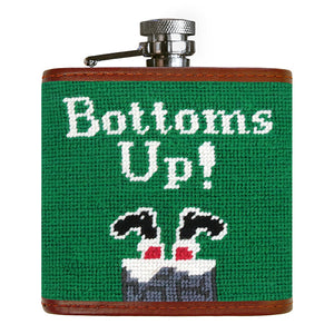 Bottoms Up Flask (Light Emerald) (Final Sale)