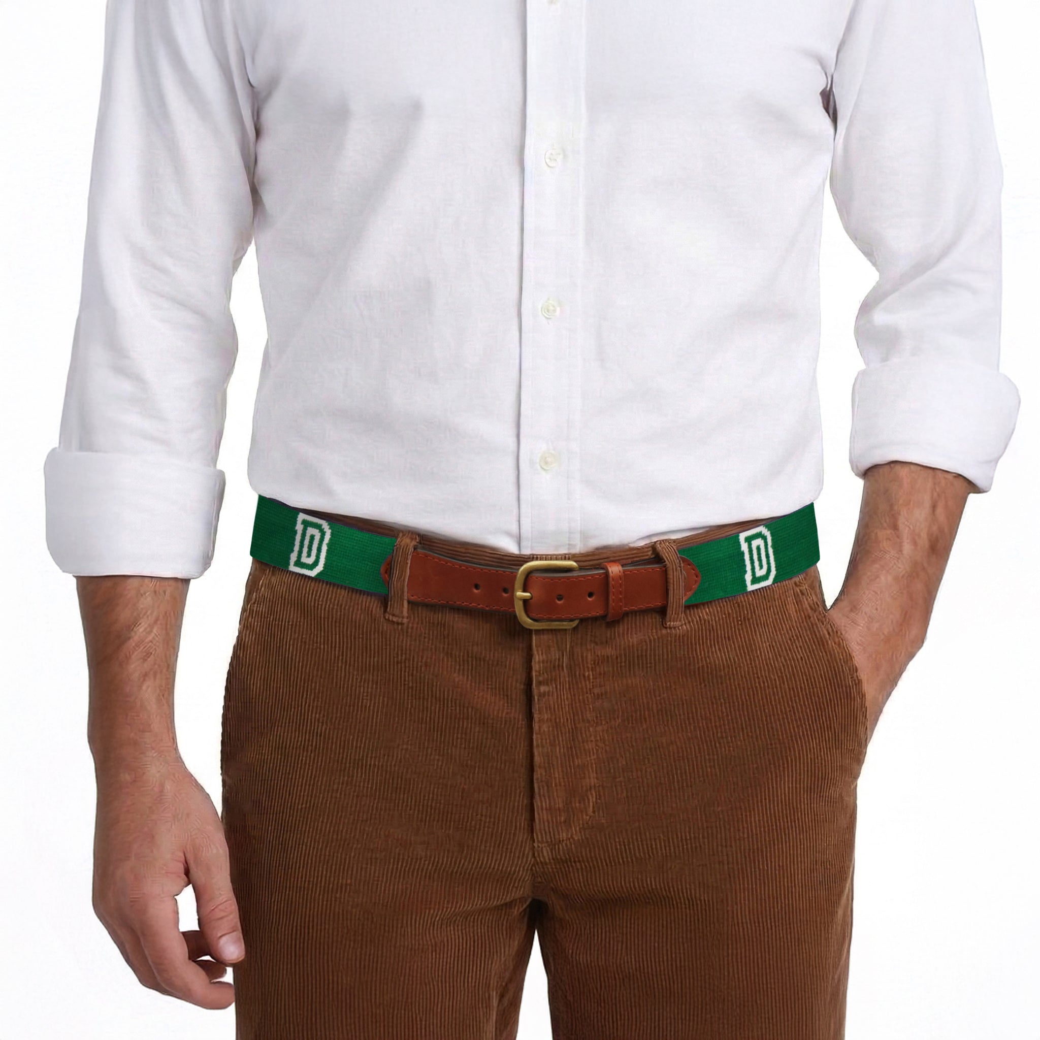 Dartmouth Belt (Emerald)