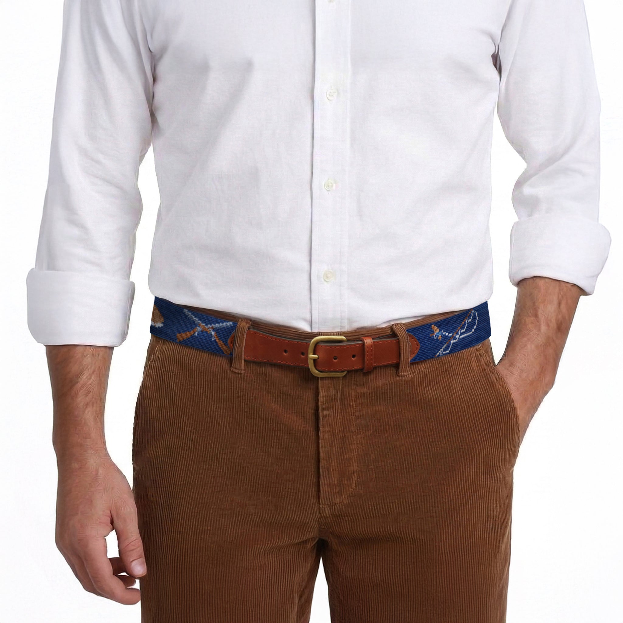 Southern Sportsman Belt (Classic Navy)
