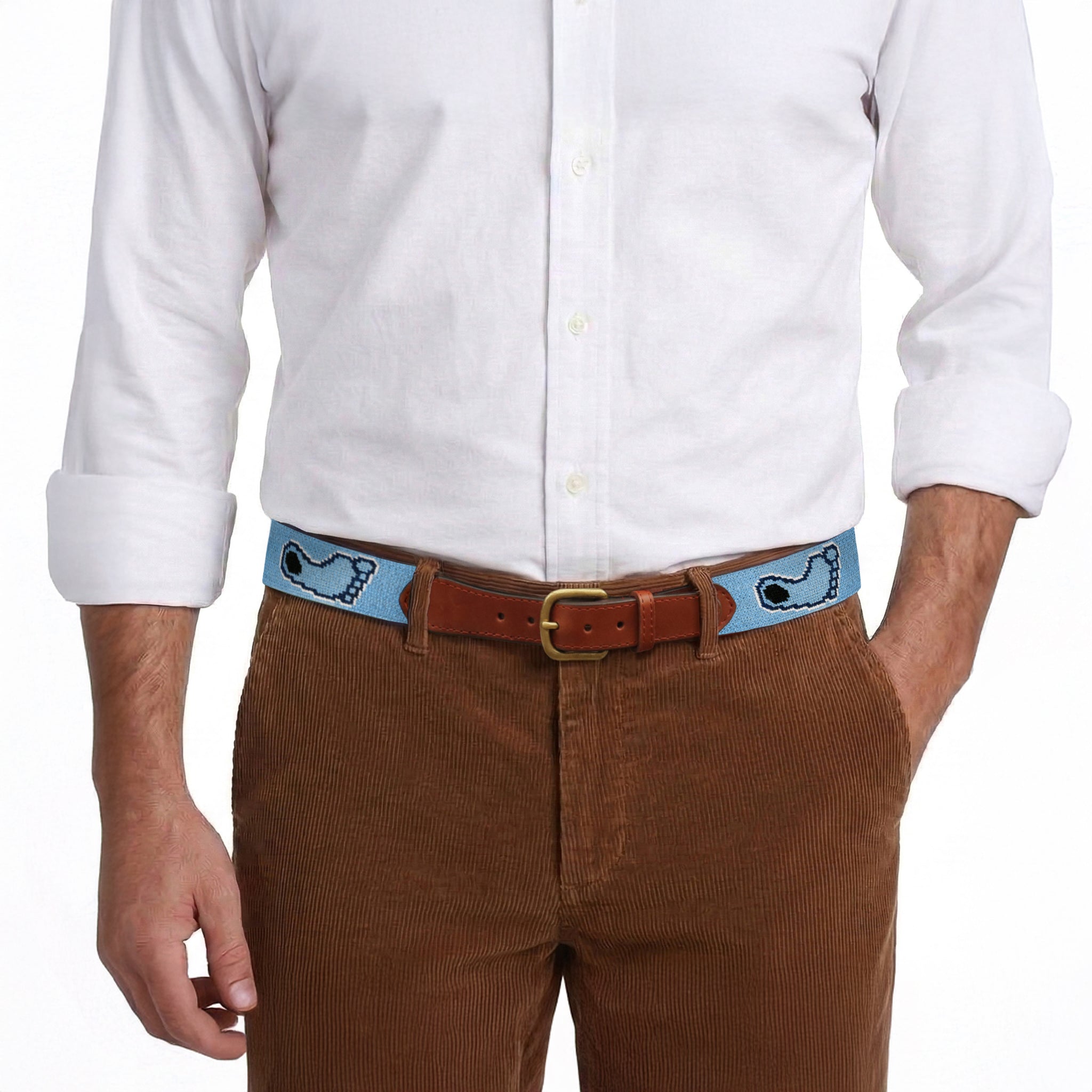 UNC Tarheel Belt (Light Blue)