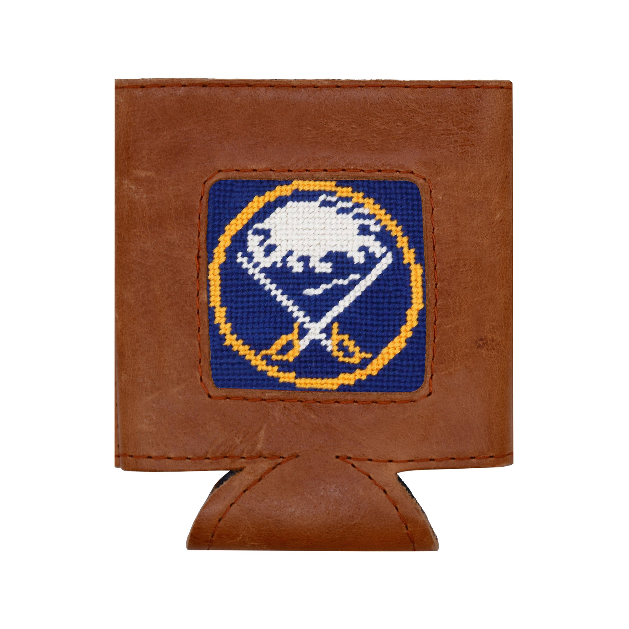 Smathers and Branson BuffaloSabres LowRes Dark Royal Can Cooler, secondary view