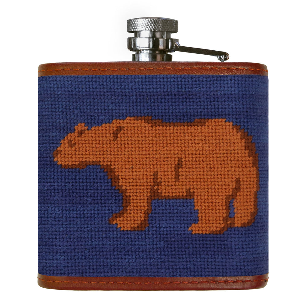 Bull & Bear Flask (Classic Navy) (Final Sale)