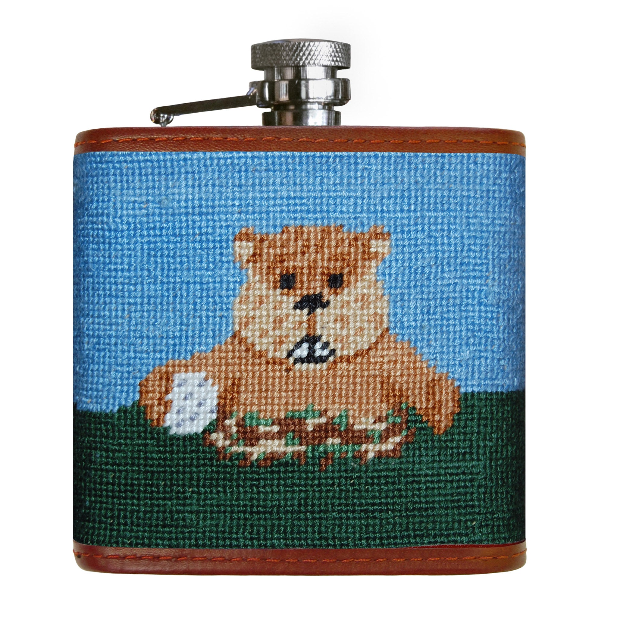 Gopher Golf Flask