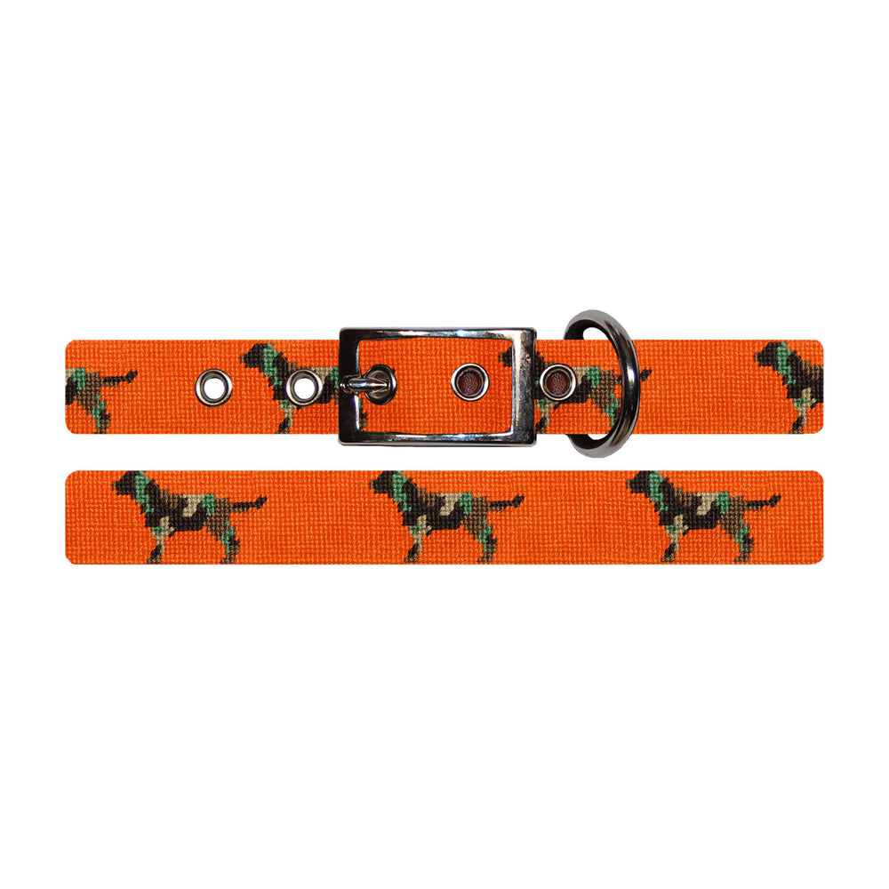 Camo Retriever Dog Collar (Orange)