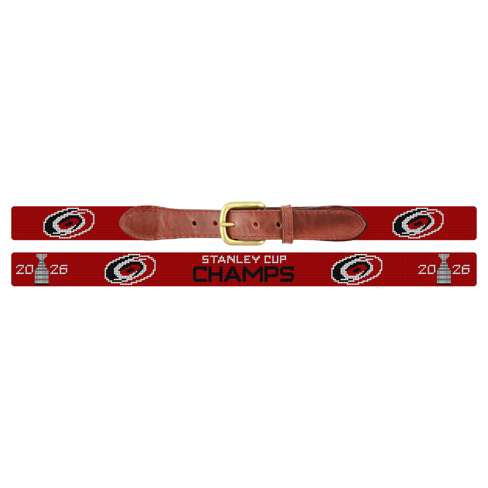 Carolina Hurricanes 2026 Stanley Cup Belt (Red)