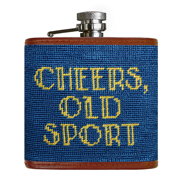 Cheers Old Sport Flask (Blueberry)