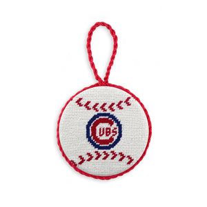 Chicago Cubs Baseball Ornament