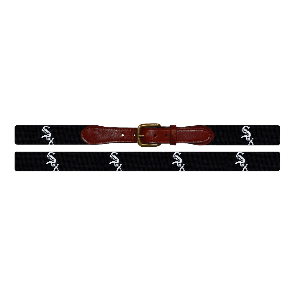 Monogrammed Chicago White Sox Belt (Black)