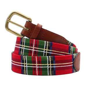Christmas Plaid Belt