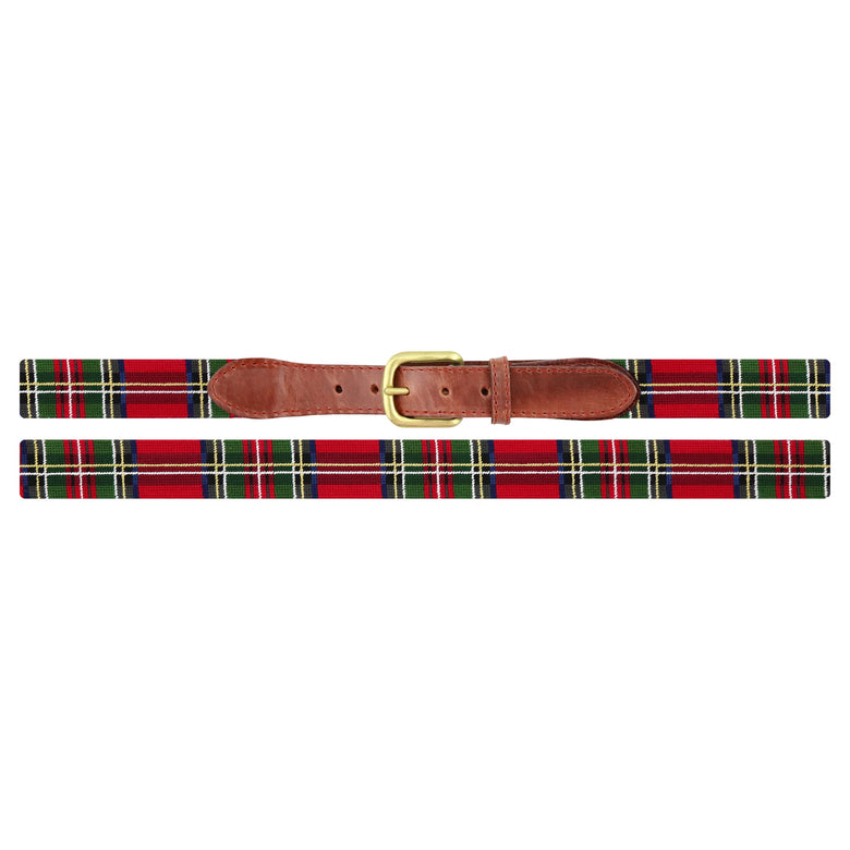 Christmas Plaid Belt