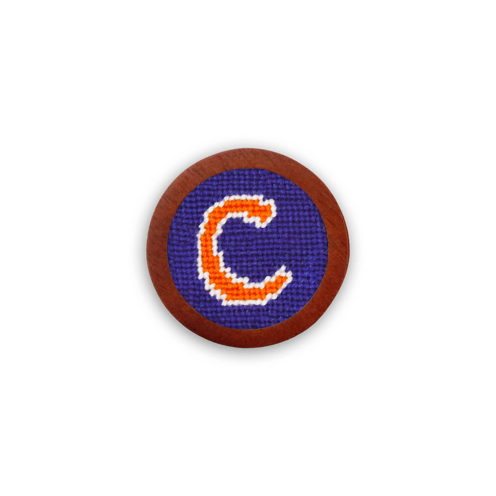 Clemson C Golf Ball Marker (Purple) (Final Sale)